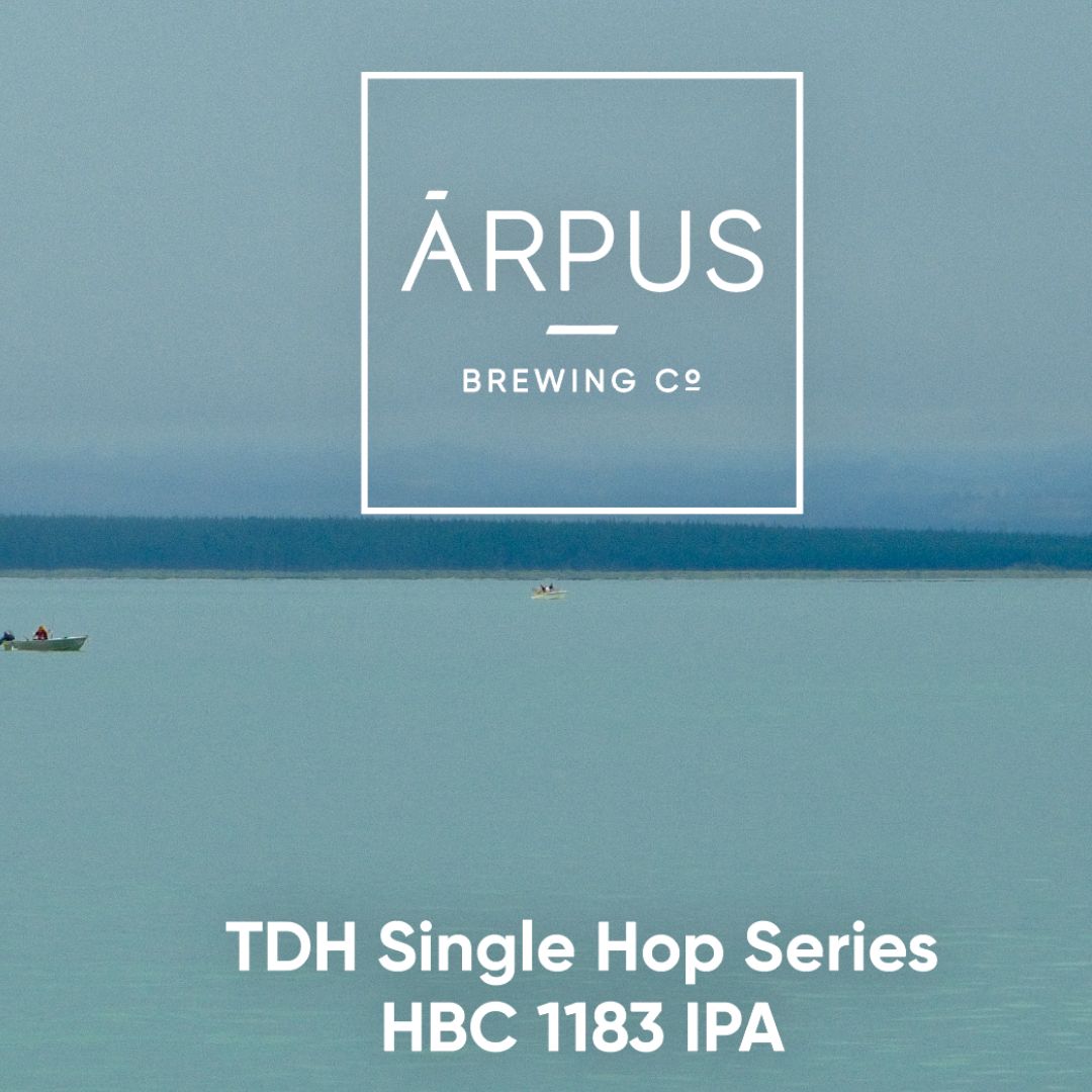 Arpus TDH Single Hop Series HBC 1183 IPA Arpus TDH Single Hop Series HBC 1183 IPA