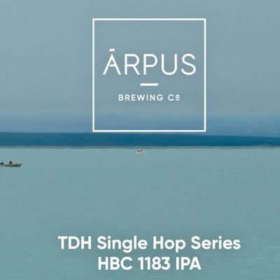 Arpus TDH Single Hop Series HBC 1183 IPA Arpus TDH Single Hop Series HBC 1183 IPA