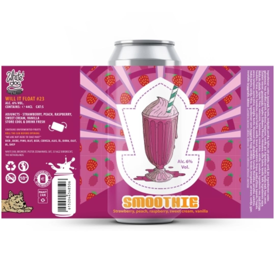 White Dog Will It Float #23 Smoothie Sour White Dog Will It Float #23 Smoothie Sour