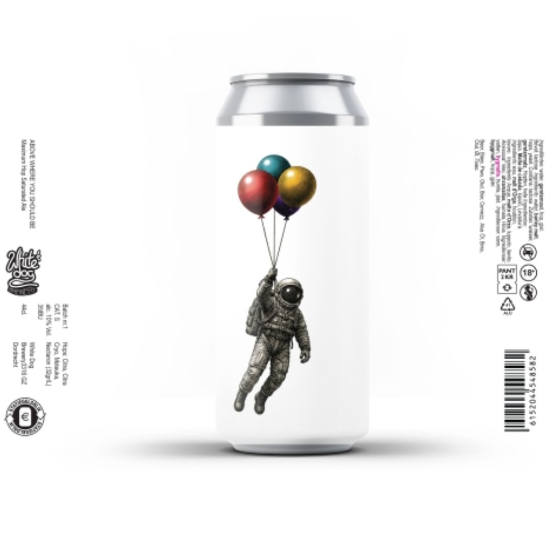 White Dog Above Where You Should Be TIPA
