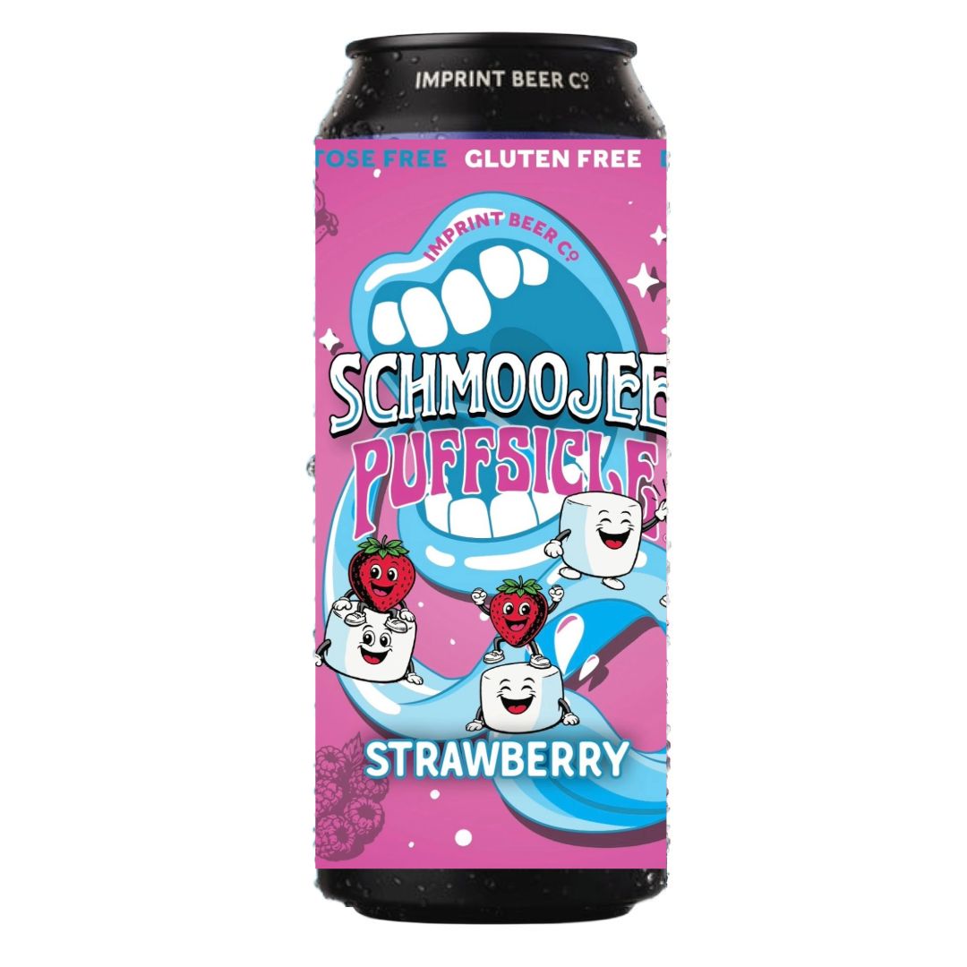 Imprint Schmoojee Puffsicle Strawberry Sour Imprint Schmoojee Puffsicle Strawberry Sour