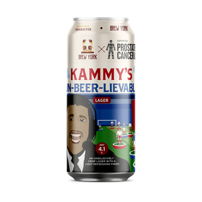 Brew York Kammy's Un-Beer-Lievable Lager Brew York Kammy's Un-Beer-Lievable Lager