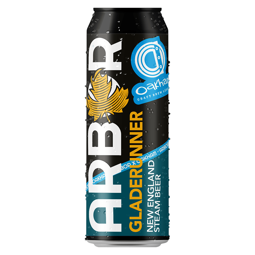 Arbor x Oakham Gladerunner NE Steam Beer Arbor x Oakham Gladerunner NE Steam Beer
