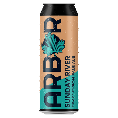 Arbor Sunday River Hazy Session Pale Ale Arbor Sunday River Hazy Session Pale Ale