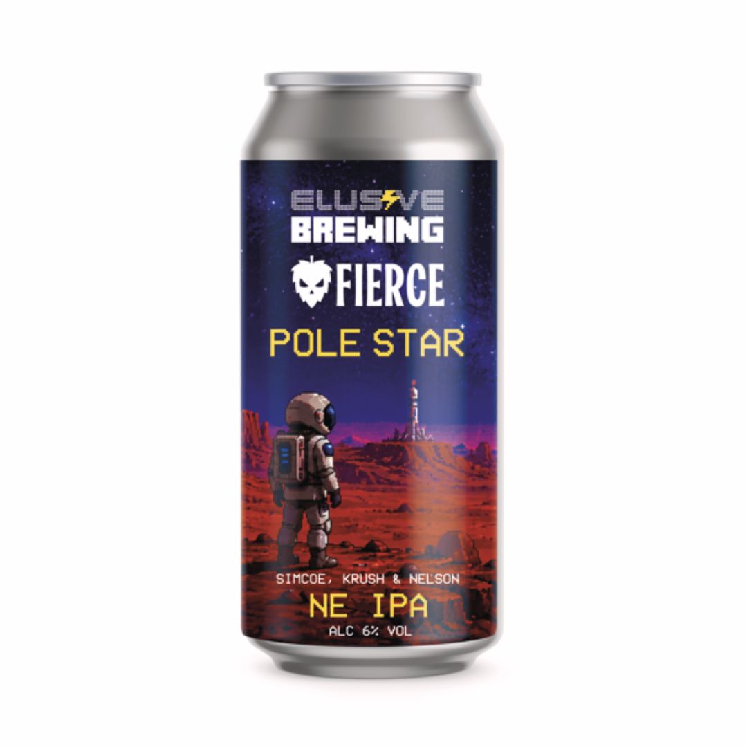 Elusive x Fierce Pole Star NE IPA Elusive x Fierce Pole Star NE IPA