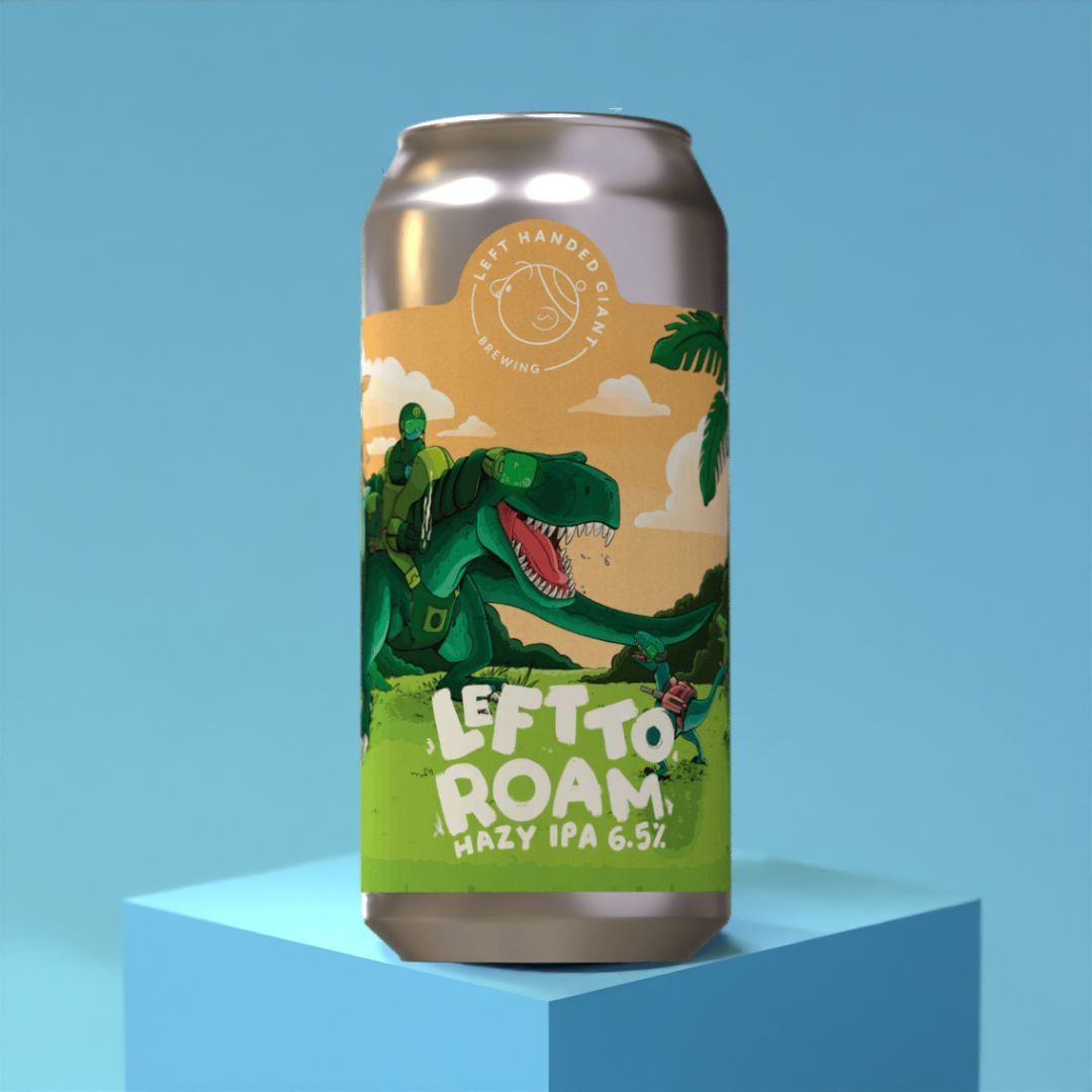 Left Handed Giant Left To Roam Hazy IPA Left Handed Giant Left To Roam Hazy IPA