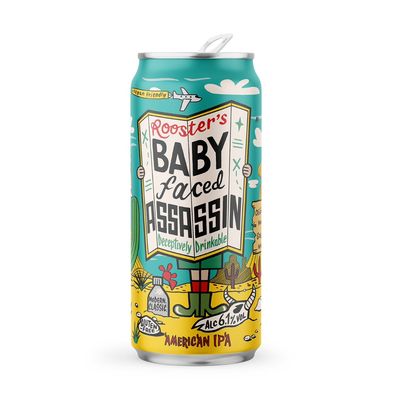 Roosters Baby Faced Assassin American IPA Roosters Baby Faced Assassin American IPA
