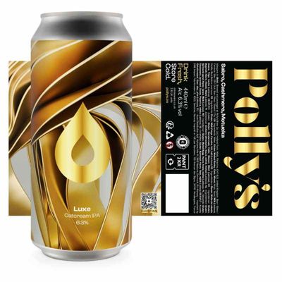 Polly's Luxe Oatcream IPA Polly's Luxe Oatcream IPA