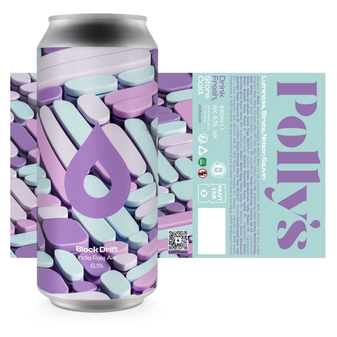Polly's Block Drift IPA Polly's Block Drift IPA