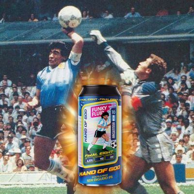 Funky Fluid Hand of God NE IPA Funky Fluid Hand of God NE IPA