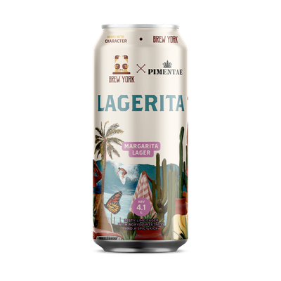 Brew York x Pimentae Lagerita Margarita Lager Brew York x Pimentae Lagerita Margarita Lager