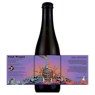 Holy Goat Funk Weapon 2026 Mixed Fermentation Golden Sour Holy Goat Funk Weapon 2026 Mixed Fermentation Golden Sour
