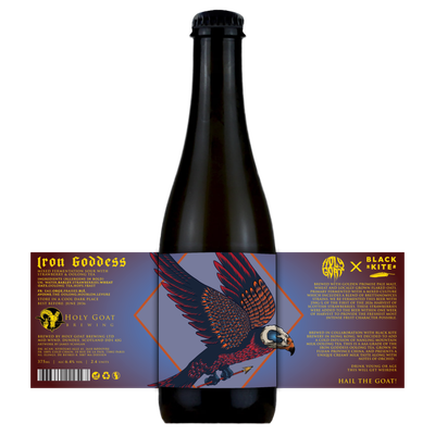 Holy Goat x Black Kite Iron Goddess Mixed Fermentation Sour Holy Goat x Black Kite Iron Goddess Mixed Fermentation Sour
