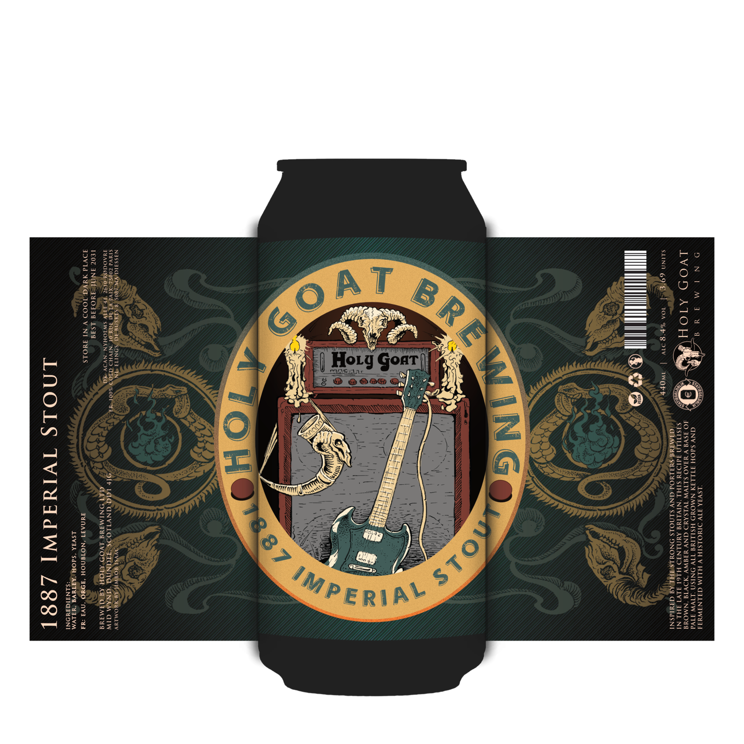 Holy Goat 1887 Imperial Stout Holy Goat 1887 Imperial Stout