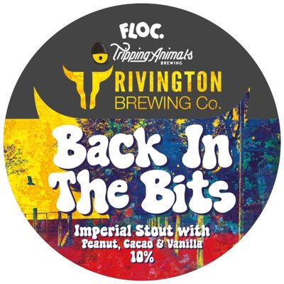 Rivington x Tripping Animals x Floc Back In The Bits Imperial Stout Rivington x Tripping Animals x Floc Back In The Bits Imperial Stout