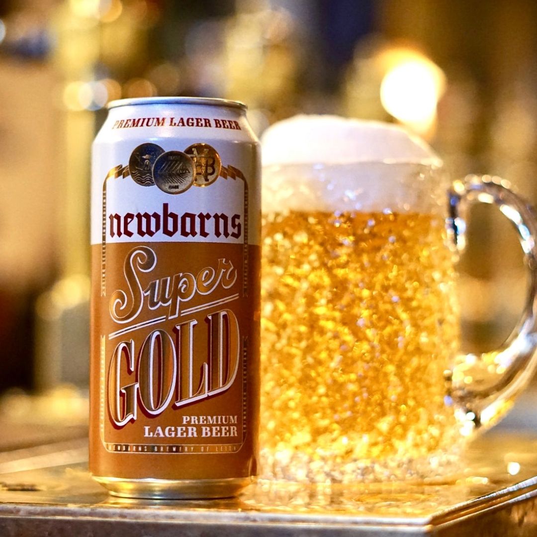 Newbarns Super Gold Premium Lager Newbarns Super Gold Premium Lager