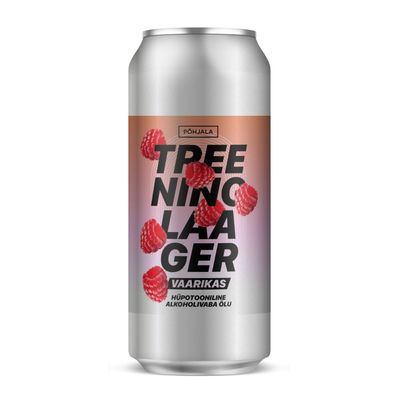 Pohjala Treeninglaager Vaarikas Low Alcohol Lager Pohjala Treeninglaager Vaarikas Low Alcohol Lager