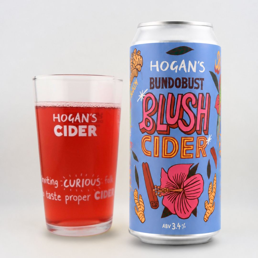 Hogan's x Bundobust // Blush Cider Hogan's x Bundobust // Blush Cider