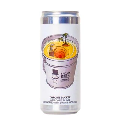 Brewski x 450 North // Chrome Bucket WC Pilsner Brewski x 450 North // Chrome Bucket WC Pilsner