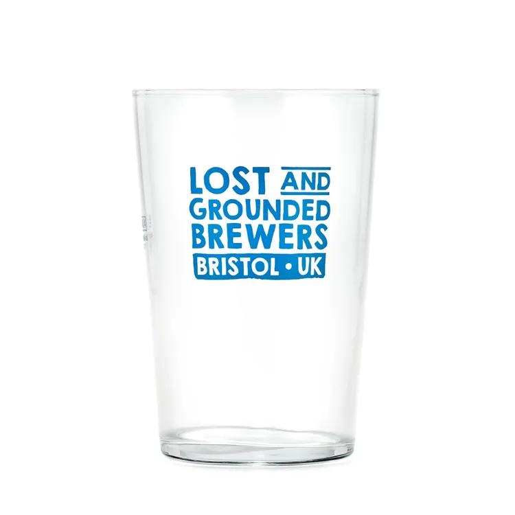 Lost & Grounded PINT Glass Lost & Grounded PINT Glass