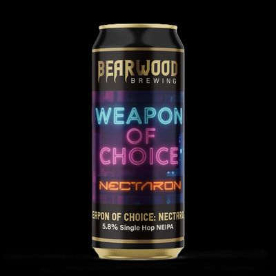 Bearwood Weapon of Choice Nectaron Single Hop NE IPA