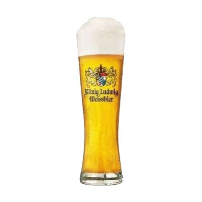 Konig Ludwig Weissbier HALF PINT Glass