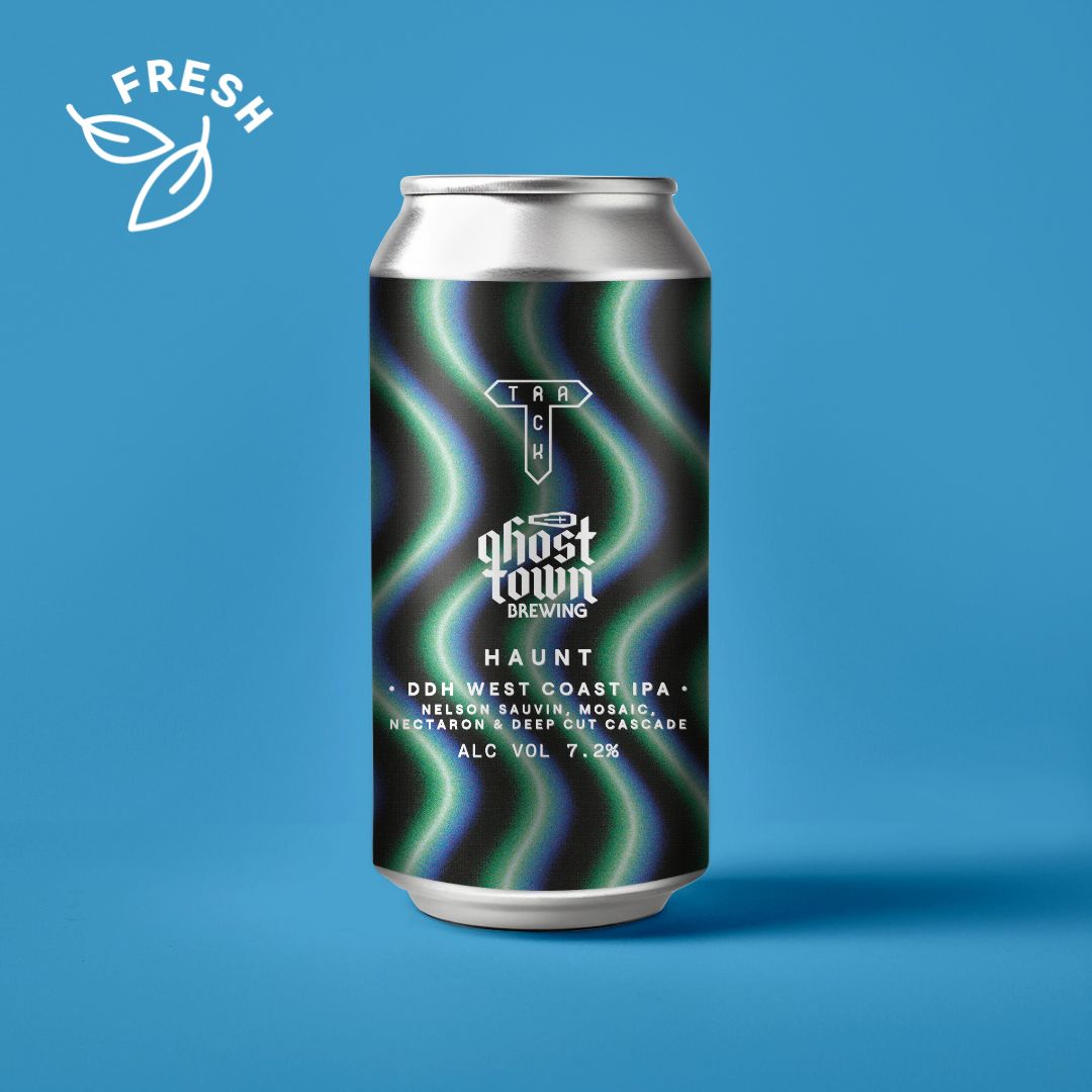 Track x Ghost Town // Haunt DDH West Coast IPA Track x Ghost Town // Haunt DDH West Coast IPA