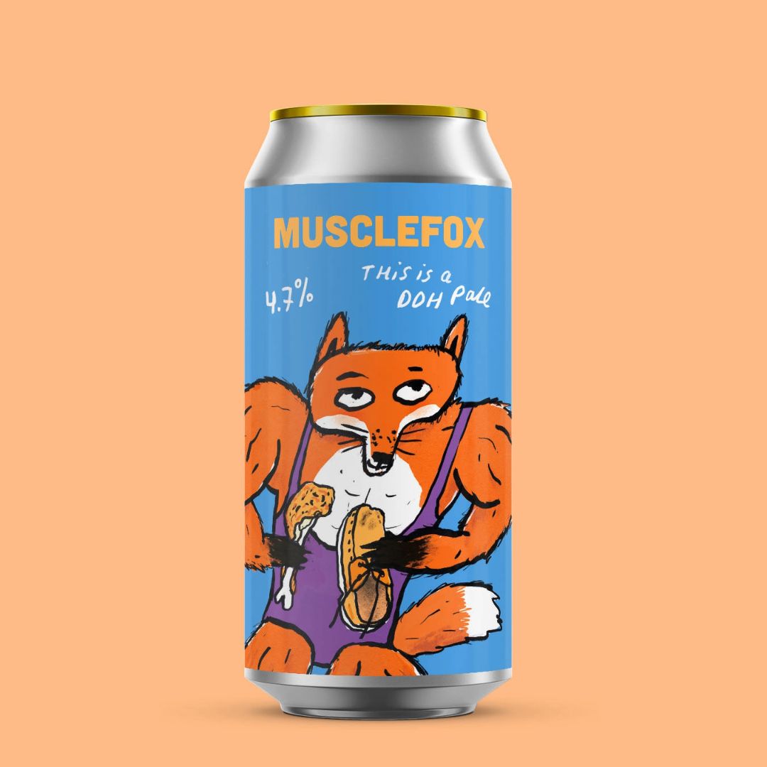 Pretty Decent Musclefox DDH Pale Ale Pretty Decent Musclefox DDH Pale Ale