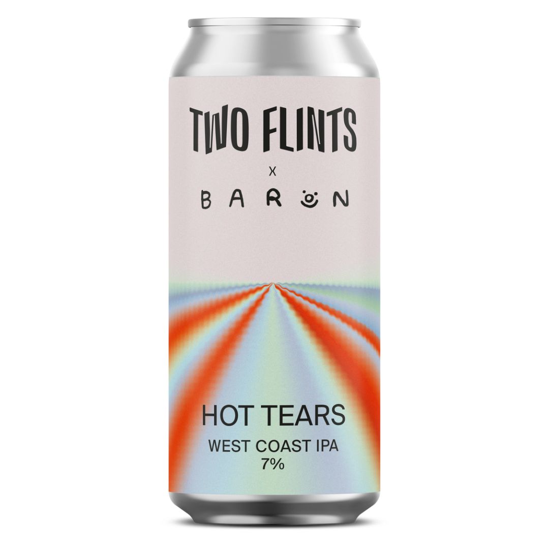 Two Flints x Baron // Hot Tears WC IPA Two Flints x Baron // Hot Tears WC IPA