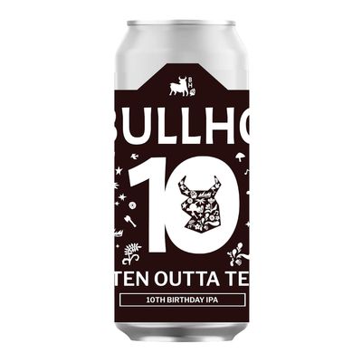 Bullhouse Ten Outta Ten 10th Birthday IPA Bullhouse Ten Outta Ten 10th Birthday IPA
