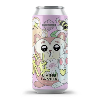 Basqueland Living La Vida Hazy IPA Basqueland Living La Vida Hazy IPA