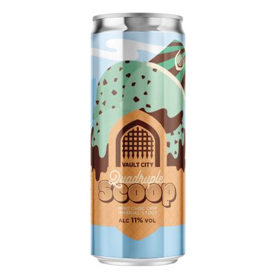 Vault City QUADRUPLE Scoop Mint Choc Chip Imperial Stout Vault City QUADRUPLE Scoop Mint Choc Chip Imperial Stout