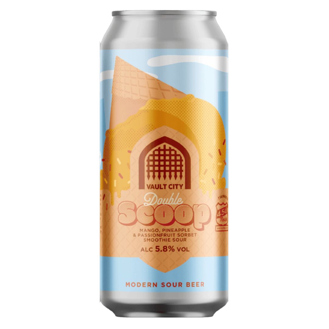 Vault City DOUBLE Scoop Mango Pineapple & Passionfruit Sour Vault City DOUBLE Scoop Mango Pineapple & Passionfruit Sour