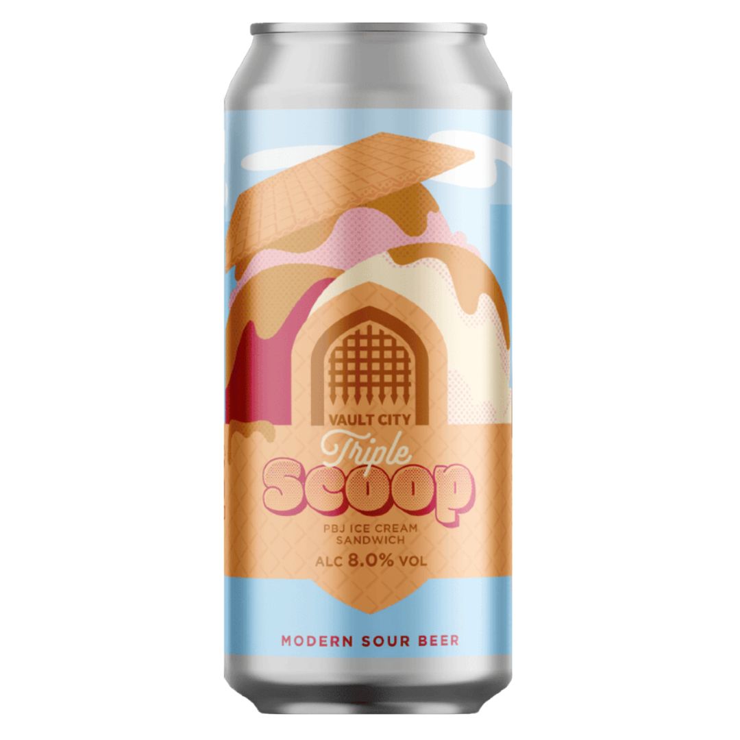 Vault City TRIPLE Scoop PBJ Ice Cream Sandwich Sour Vault City TRIPLE Scoop PBJ Ice Cream Sandwich Sour