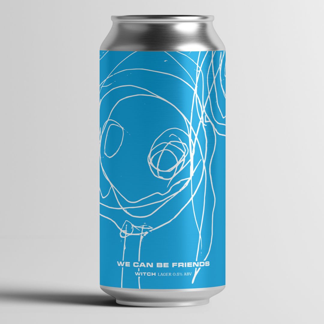 We Can Be Friends Witch Low Alcohol Lager We Can Be Friends Witch Low Alcohol Lager