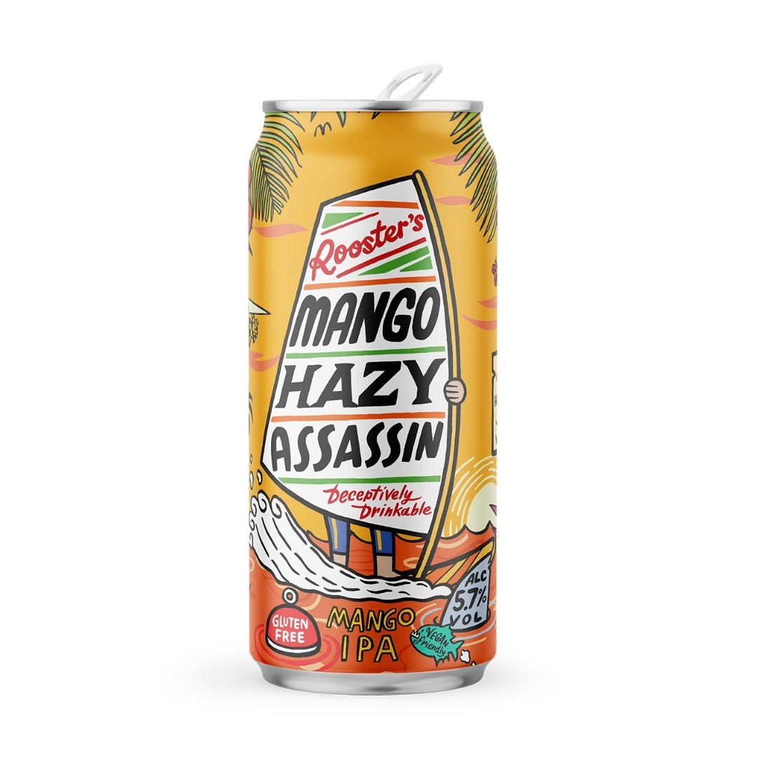 Roosters Mango Hazy Assassin Mango IPA Roosters Mango Hazy Assassin Mango IPA