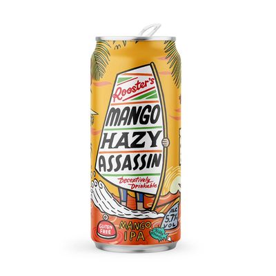 Roosters Mango Hazy Assassin Mango IPA Roosters Mango Hazy Assassin Mango IPA