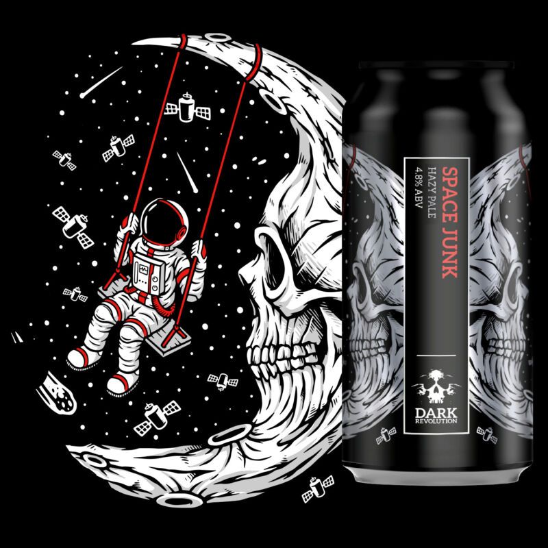 Dark Revolution Space Junk Hazy Pale Ale Dark Revolution Space Junk Hazy Pale Ale