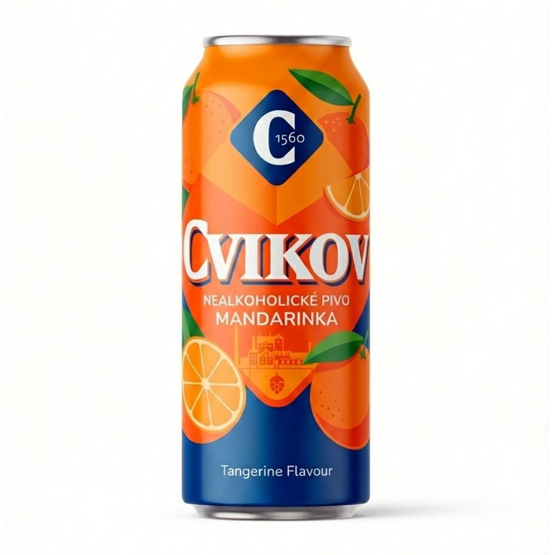 Cvikov Mandarinka Low Alcohol Radler Cvikov Mandarinka Low Alcohol Radler