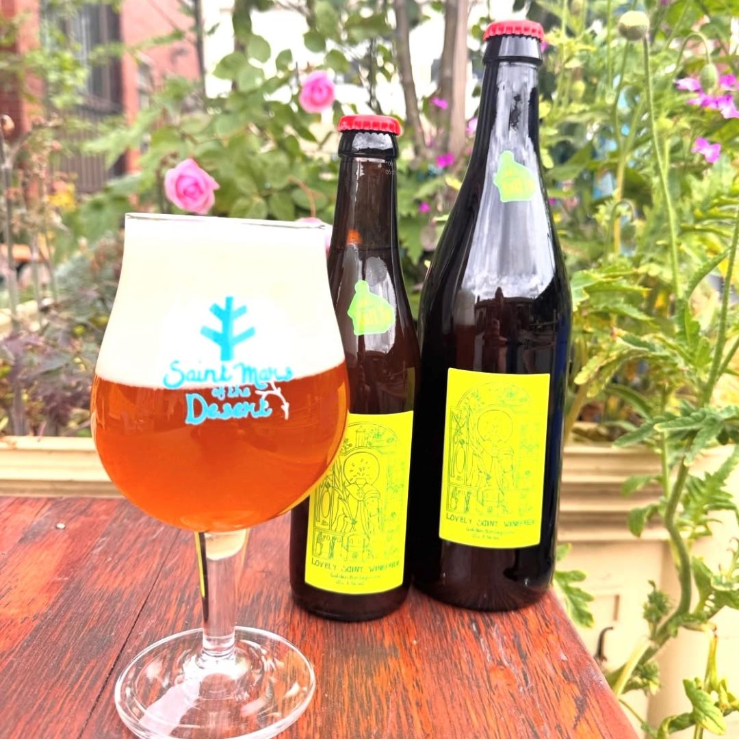 Saint Mars of the Desert Lovely Saint Winefride Golden Barleywine Saint Mars of the Desert Lovely Saint Winefride Golden Barleywine