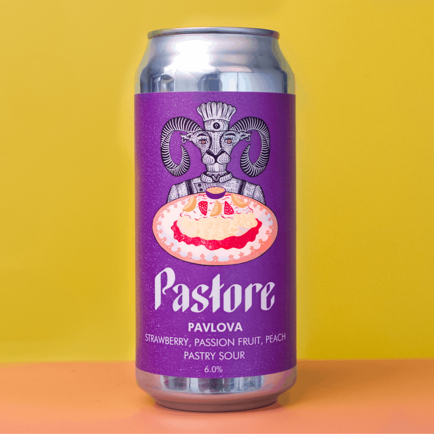 Pastore Pavlova Strawberry, Passion Fruit, Peach Pastry Sour Pastore Pavlova Strawberry, Passion Fruit, Peach Pastry Sour