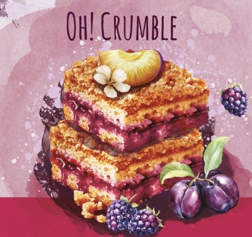 Alchemik Oh! Crumble Blackberry & Plum Fruited Sour Alchemik Oh! Crumble Blackberry & Plum Fruited Sour