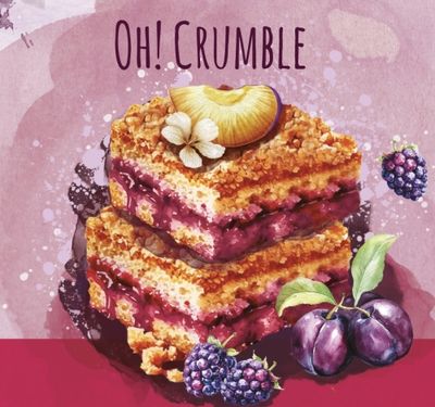 Alchemik Oh! Crumble Blackberry &amp; Plum Fruited Sour