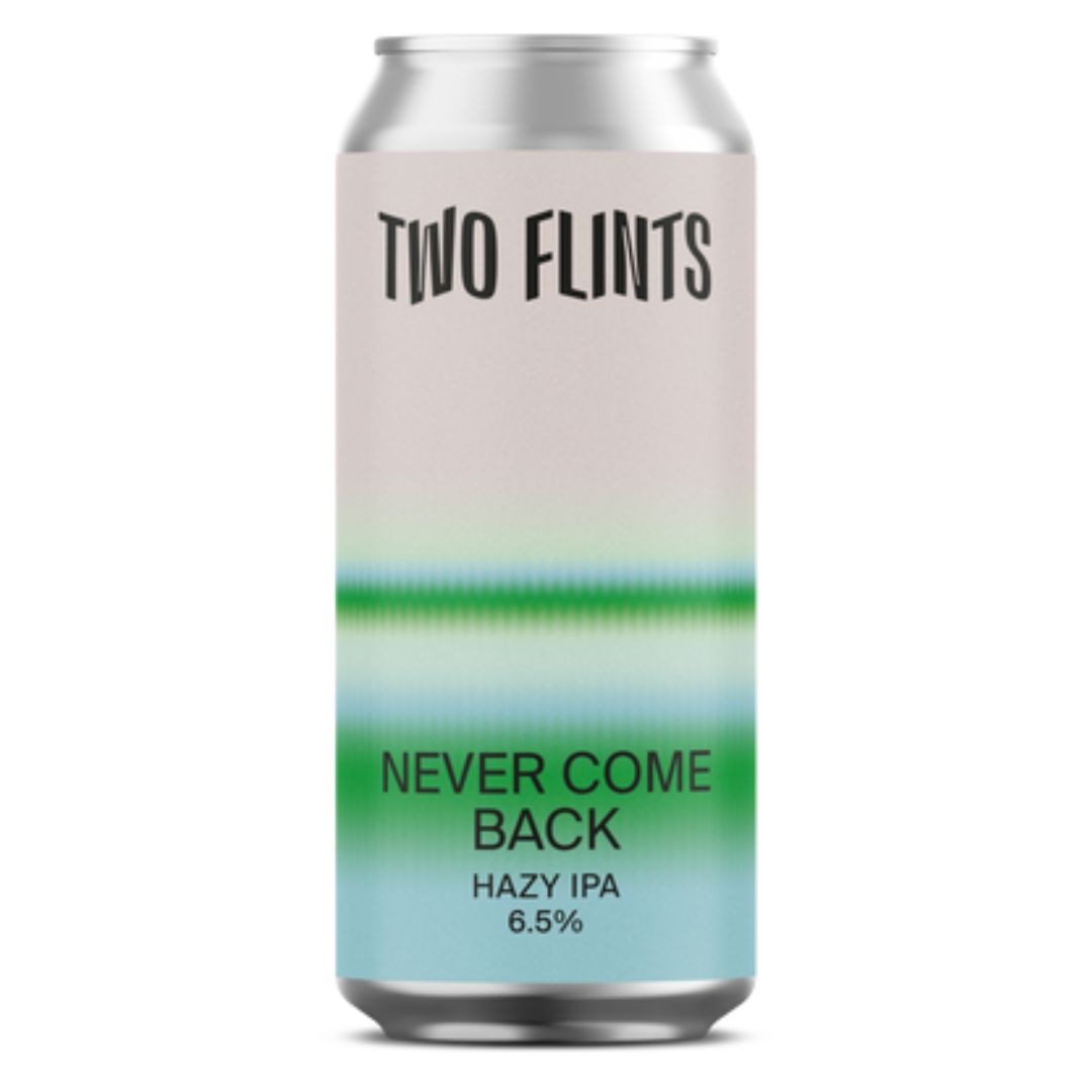 Two Flints Never Come Back Hazy IPA