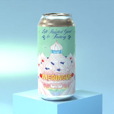 Left Handed Giant x Factory // Meringue DDH Hazy IPA Left Handed Giant x Factory // Meringue DDH Hazy IPA