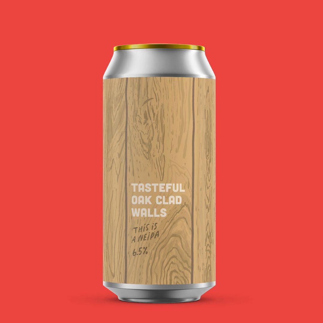 Pretty Decent Tasteful Oak Clad Walls NE IPA Pretty Decent Tasteful Oak Clad Walls NE IPA