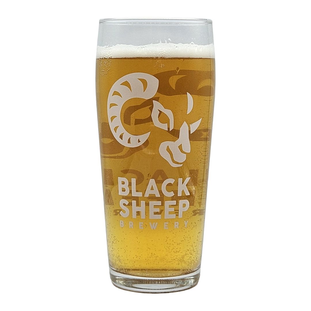 Black Sheep Logo Pint Glass