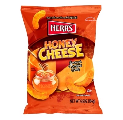 Herr's Honey Cheese Curls 113G Herr's Honey Cheese Curls 113G