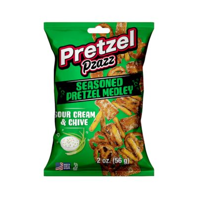 Pretzel Pzazz Sour Cream & Chive Seasoned Pretzel Medley Pretzel Pzazz Sour Cream & Chive Seasoned Pretzel Medley