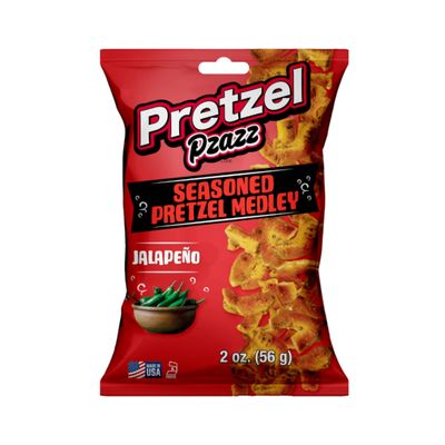 Pretzel Pzazz Jalapeno Seasoned Pretzel Medley Pretzel Pzazz Jalapeno Seasoned Pretzel Medley